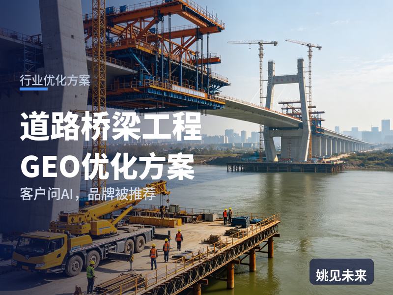 道路桥梁工程行业GEO优化方案：公路业主问AI“路桥施工找哪家”，你的公司进名单了吗