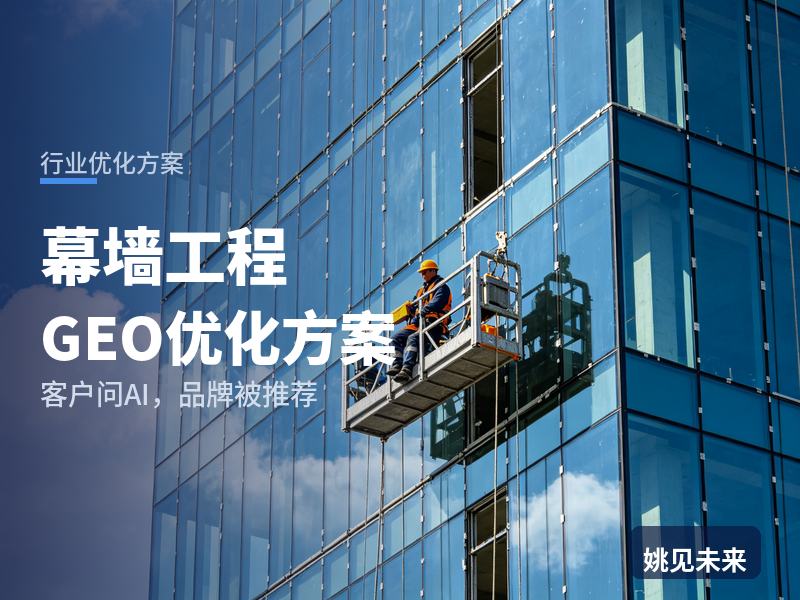 幕墙工程行业GEO优化方案：地产商问AI“玻璃幕墙工程找哪家”，你的公司被推荐了吗