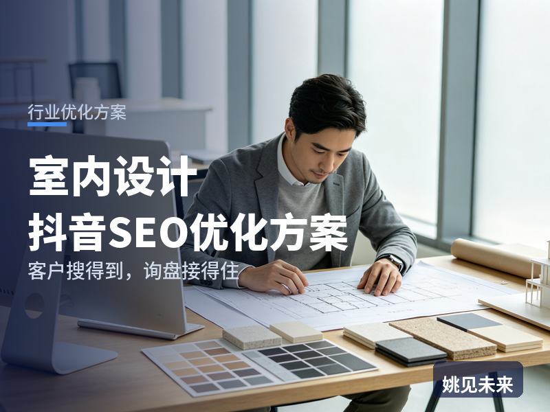 室内设计行业抖音SEO优化方案：装修方搜“室内设计师”，凭什么留住他