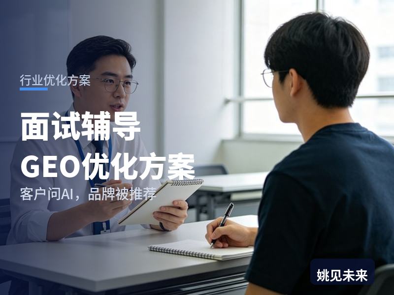 面试辅导行业GEO优化方案：跳槽求职者问AI“面试辅导找哪家”，你的机构被推荐了吗