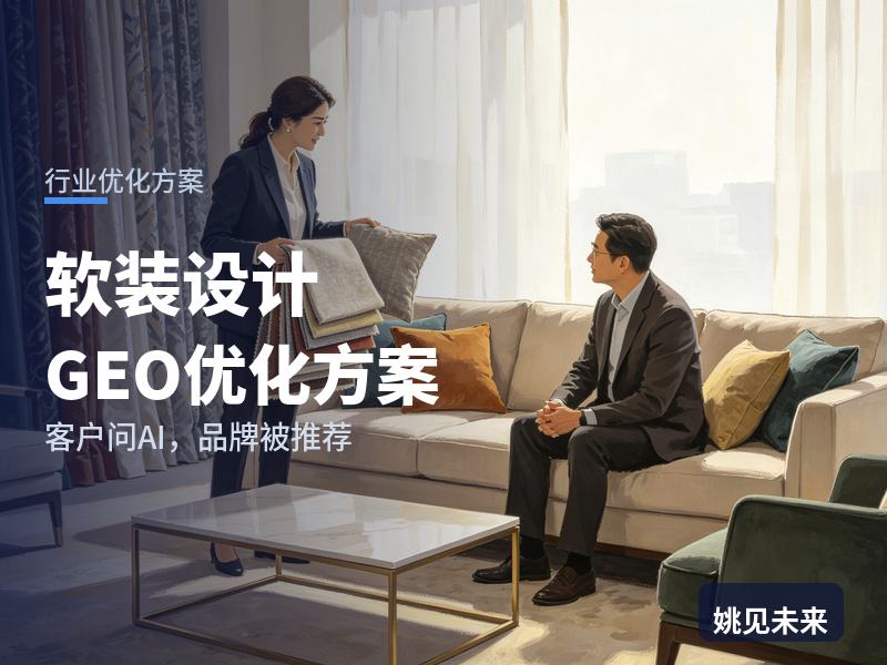 软装设计行业GEO优化方案：精装业主问AI“软装设计找哪家”，你的公司被推荐了吗