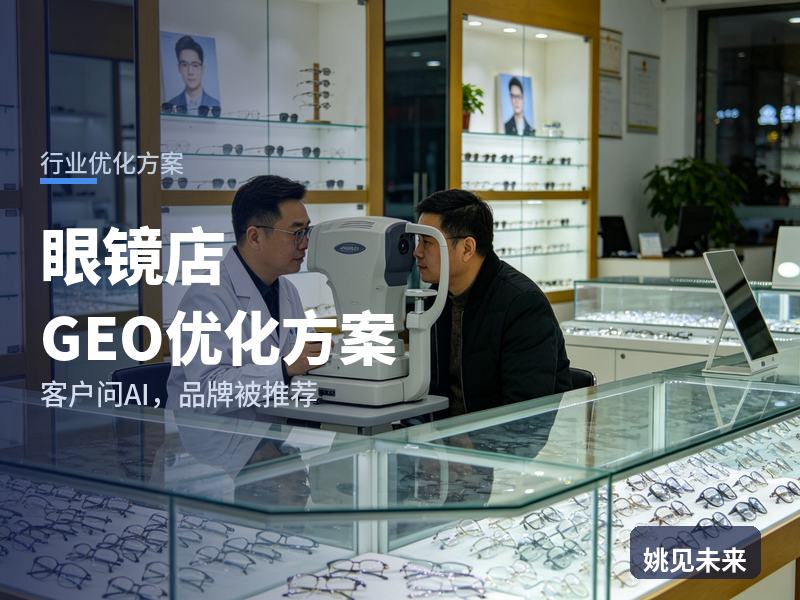 眼镜店行业GEO优化方案：配镜顾客问AI“配眼镜哪家店好”，你的眼镜店被推荐了吗