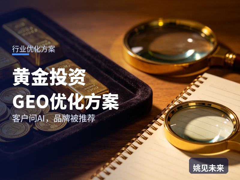 黄金投资行业GEO优化方案：稳健投资者问AI“黄金定投找哪家”，你的机构在答案里吗