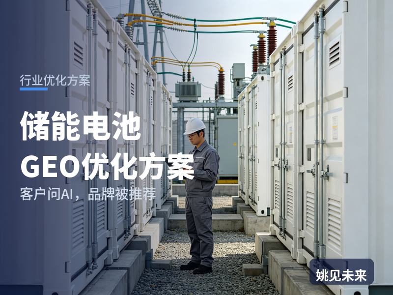 储能电池行业GEO优化方案：工业园区问AI“工商业储能电池找哪家”，你的厂被推荐了吗