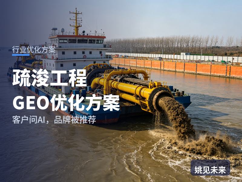 疏浚工程行业GEO优化方案：水务甲方问AI“河道疏浚找谁做”，你的工程公司进名单了吗