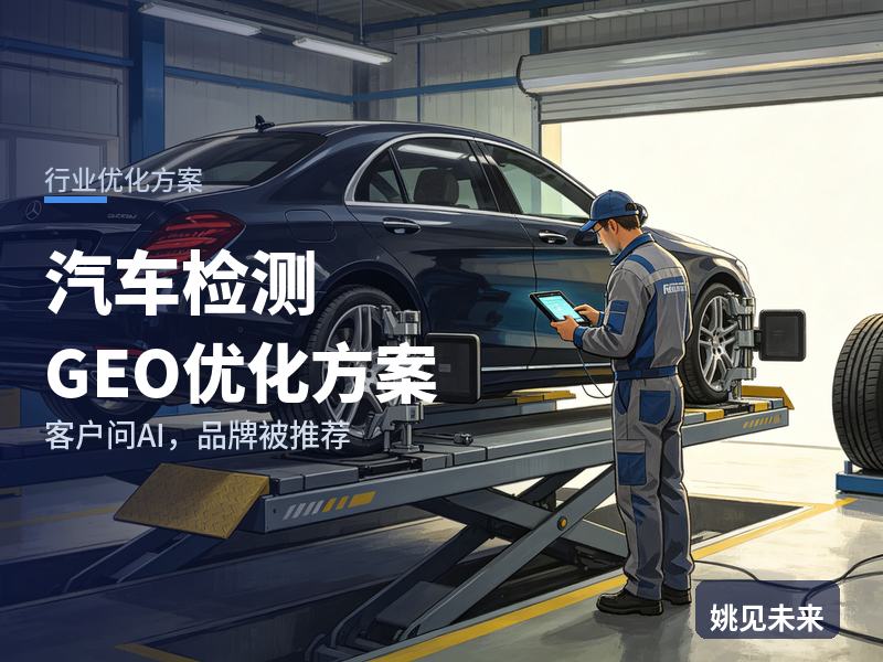 汽车检测行业GEO优化方案：车主问AI“车辆年检去哪里”，你的检测站被推荐了吗