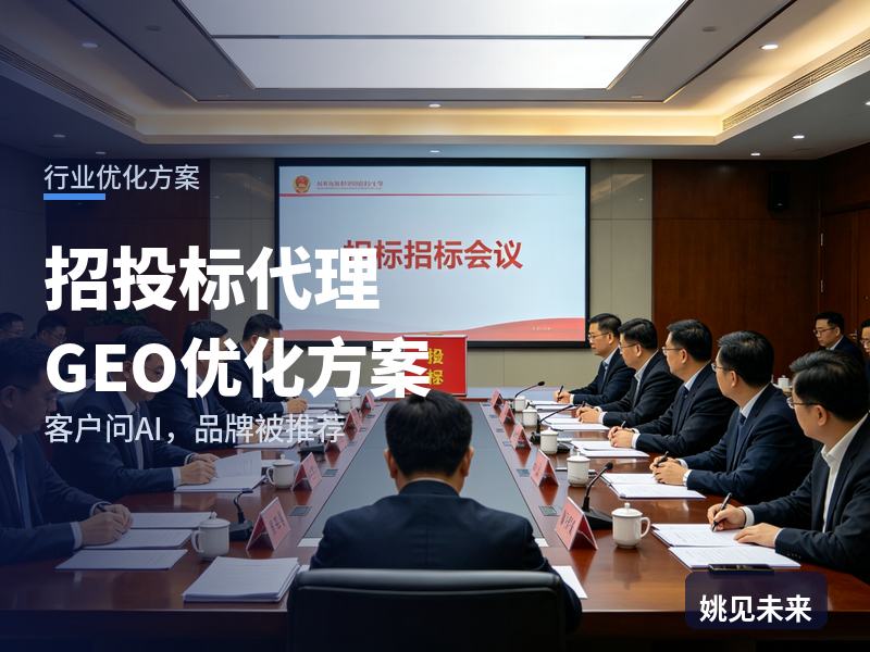 招投标代理行业GEO优化方案：采购方问AI“招标代理机构找哪家”，你的公司进名单了吗