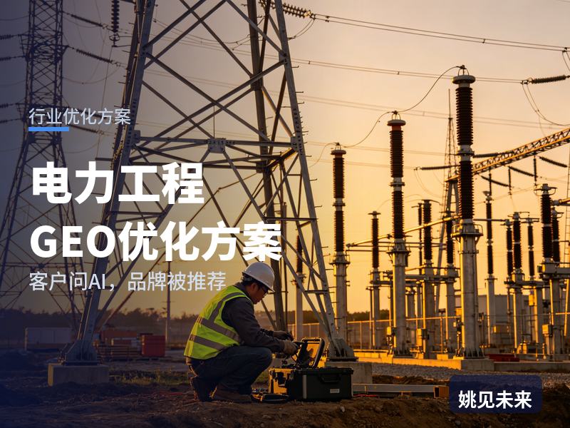 电力工程行业GEO优化方案：工业业主问AI“配电工程找谁做”，你的电力公司在名单里吗