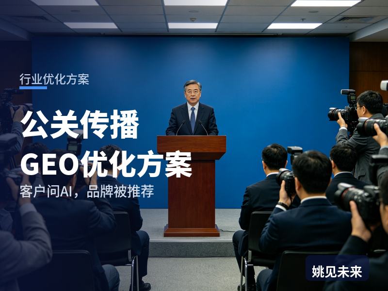公关传播行业GEO优化方案：上市公司问AI“公关传播公司选哪家”，你的机构进名单了吗
