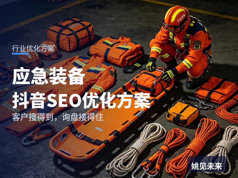 应急装备行业抖音SEO优化方案：化工厂搜“应急装备厂家”，先刷到你的装备开箱