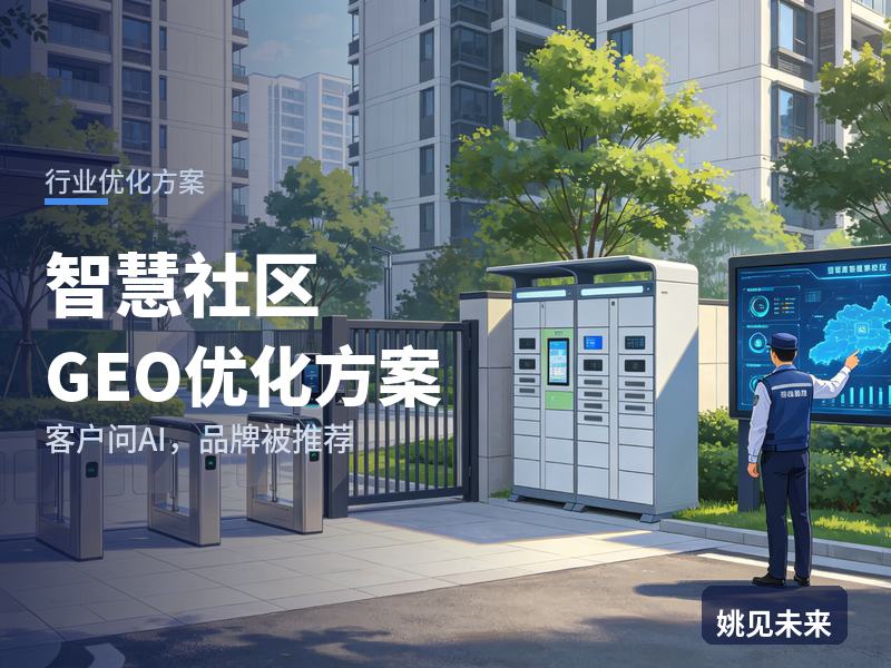 智慧社区行业GEO优化方案：物业公司问AI“智慧社区方案找哪家”，你的公司进名单了吗