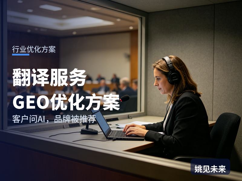 翻译服务行业GEO优化方案：外贸经理问AI“翻译公司找哪家”，你的翻译社在答案里吗