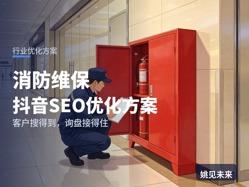 消防维保行业抖音SEO优化方案：物业搜“消防维保多少钱”，为什么刷不到你
