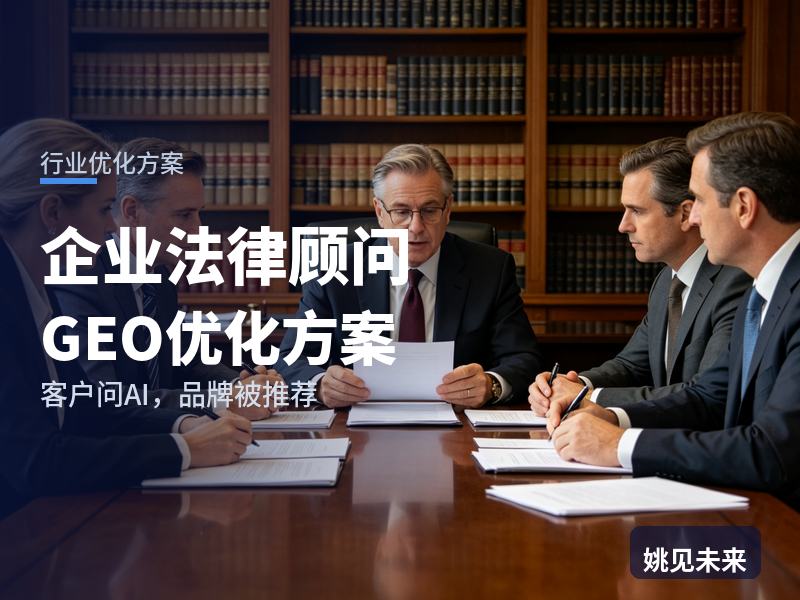 企业法律顾问行业GEO优化方案：中小企业问AI“常年法律顾问一年多少钱”，你的所被推荐了吗