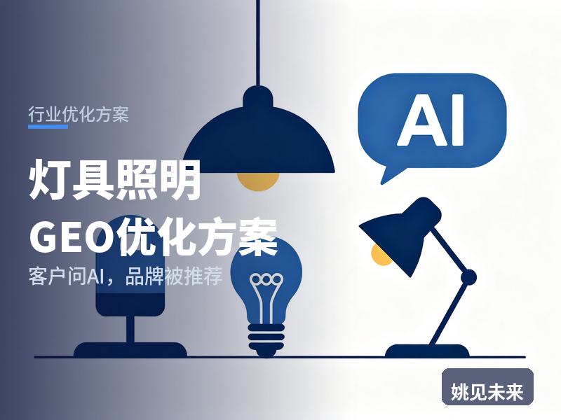 灯具照明行业GEO优化方案：装修业主问AI“全屋灯具选哪家”，你的门店被推荐了吗