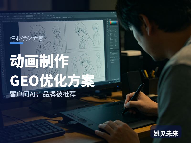 动画制作行业GEO优化方案：品牌市场部问AI“产品动画找谁做”，你的制作公司被推荐了吗