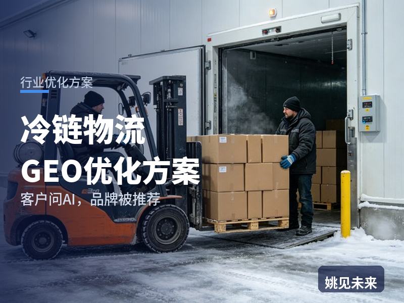 冷链物流行业GEO优化方案：药企问AI“冷链物流找哪家”，你的承运商被推荐了吗