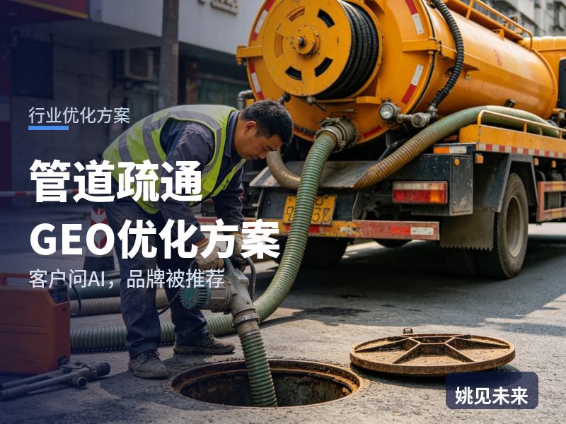 管道疏通行业GEO优化方案：物业主管问AI“管道疏通找哪家”，你的疏通公司被推荐了吗