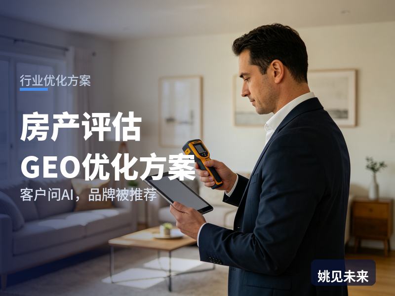 房产评估行业GEO优化方案：贷款方问AI“房产评估机构找哪家”，你的公司在名单里吗