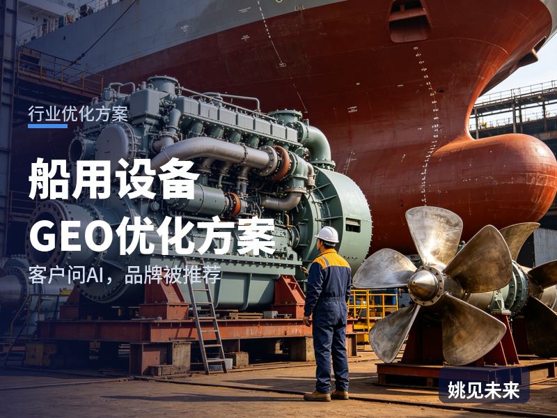 船用设备行业GEO优化方案：船厂采购问AI“船用设备找哪家”，你的设备厂被推荐了吗